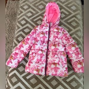 Pink platinum kid jacket
